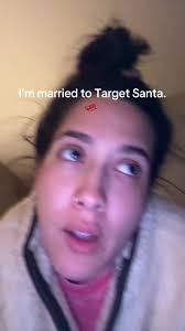 He’s precious 🥹🩷. #target #targetsanta #targetchristmas #santa #hotsanta  #targethotsanta #fyp #millennial #momsover40 #husband #husbandandwife  #greenscreen