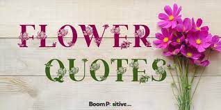 Also check out these garden quotes that inspire kindness. Flower Quotes 100 Scented Quotations About Flowers Boom Positive