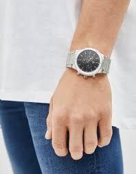 Modalite Net Bershka Metalik Analog Saat