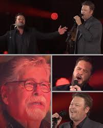 Blake Shelton and Luke Bryan teamed up to sing Alabama's "Mountain Music"  to honor this year's BMI Icon, Randy Owen.