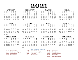 August 01, 2021, 11:39 ist; Free 2021 California Printable Calendar With Holidays Pdf Calendar Dream