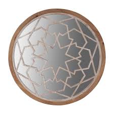 There are 4201 rustic wood mirrors for sale on etsy, and they cost $102.54 on average. Amazon Com Ritesune Round 30 Inch Wall Mirror Decor Rustic Wood Frame Mirrors For Living Room Farmhouse Bathroom Kitchen Wall Decor Classic Pattern Kitchen Dining