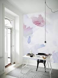 Abstract Watercolor Wall Mural Abstract Wallpaper Peel And Etsy In 2021 Nursery Wall Decor Wallpaper Accent Wall Watercolor Wallpaper