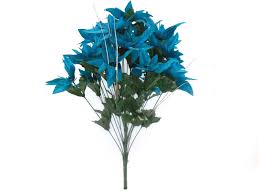 Find artificial turquoise products, manufacturers & suppliers featured in arts & crafts industry from china. Jumpinglight Turquoise Christmas Poinsettia Bush 24 Artificial Silk Flowers 24 Bouquet 030tq Artificial Flowers Wedding Party Centerpieces Arrangements Bouquets Supplies Silk Flower Arrangements