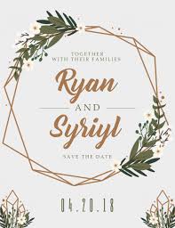 Aim for a pretty presentation using our free google slides themes and powerpoint templates with designs focused on weddings. Customize 4 810 Wedding Invitation Templates Postermywall