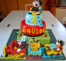 Topolino Per Compleanno Davide Cakes Torte Pasta Di Zucchero