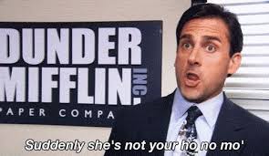 Bros Before Hoes Because Before You Know It She Ain T Yo Hoe No Mo Michael Scott Quotes Best Michael Scott Quotes Office Jokes