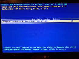 The most used hp laptop bios key is esc or f10. Accessing The Raid Setup On An Hp Proliant Dl380 G7 Kev S Development Toolbox