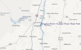 Kingston Point Hudson River New York Tide Station Location