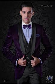 Black And Purple Tuxedo Pin By Helmut Satani On Formal Wear Purple Tuxedo Purple Prom Dress Wedding Suits Men