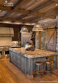 27 cabinets for the rustic kitchen of