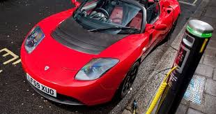 Tesla Roadster Uk Version 2010 Tesla Roadster Tesla Roadster Sport Electric Sports Car