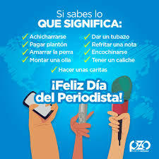 Posadas 7 de jun, 2021. Puerto Ordaz No Twitter Conoces Estos Terminos Feliz Dia Del Periodista 27jun Que Los Obstaculos Se Transformen En Motivacion Para Seguir Informando Venezuela Bolivar Guayana Pzo Https T Co Nsq312zhly