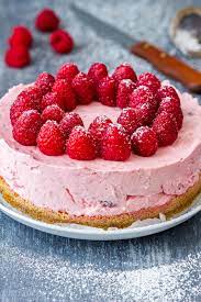1 cup vanilla wafer cookie crumbs, 1/4 cup ground toasted pecans, No Bake Raspberry Cheesecake Recipe Happy Foods Tube