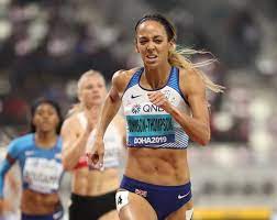 British athletics have confirmed she has withdrawn from. Katarina Johnson Thompson Breaks British Record To Win Heptathlon Gold World Athletics Championships The Guardian