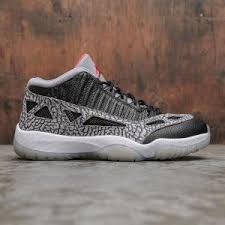 Air Jordan 11 Retro Low Ie Men Black Fire Red Cement Grey White In 2020 Air Jordan 11 Jordan 11 Air Jordans