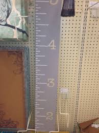 Diy Large Wooden Ruler Growth Chart