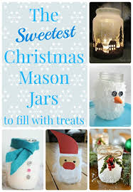 Glass apothecary jars make great table decorations. The Sweetest Christmas Mason Jar Crafts How Wee Learn