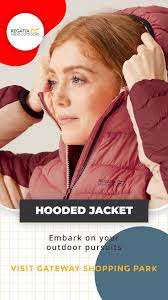 Stylish, lightweight and weatherproof, our Hooded Dalent women's jacket  will help you embark