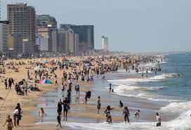 A place for all residents and visitors of virginia beach to discuss the area, ask questions, make announcements, and etc. The Beach At The Oceanfront Was Closed But The Crowds Were Large The Virginian Pilot