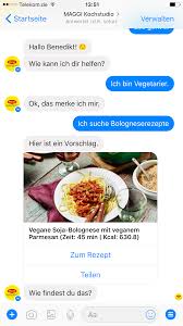 Auch jedes tütensuppe, jedes rahmsoße usw. Kim Kocht Maggi Kochstudio Bringt Eigenen Chatbot An Den Start Mobilbranche De
