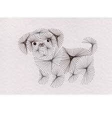 Maybe you would like to learn more about one of these? Stitching Cards Shih Tzu Puppy Pattern Stitching Cards