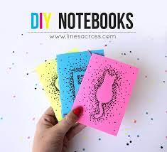 Make Your Own Mini Notebooks Diy Sharpie Crafts Sharpie Crafts Paper Crafts Diy