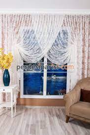 Iç mimari dekorasyon ip perde modelleri. Kruvaze Perde Modelleri