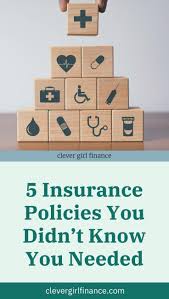 5 Insurance Policies You Didn T Know You Needed Clever Girl Finance In 2020 Life Insurance Marketing Business Insurance Insurance Policy