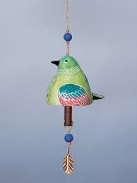 Bird Song Ceramic Bells Cattail Cottage Ceramic Bell Ceramic Birds Handcraft