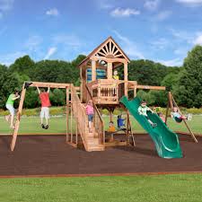 No matter what kind of backyard play structure you choose for your family to enjoy first, it can be customized to fit your specific needs. Wooden Swing Sets Playhouses Playsets Backyard Discovery