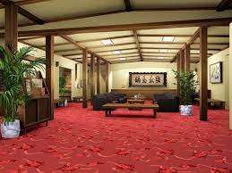 Red carpet backdrop, paparazzi hollywood backdrop, dance backdrop, birthday banner, custom stage red carpet photography backdrops for photo studio hollywood neon lights photo booth anime scenery. Anime Landscape Hotel Red Carpet Hall Anime Background