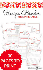 Free Printable Recipe Binder Set Everything You Need To Organize The Recipes Recipe Binder Printables Free Printable Recipe Cards Recipe Cards Printable Free