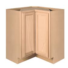 Shop Project Source 36 In W X 34 5 In H X 15 In D Brown Tan Unfinished Oak Lazy Susan Corner Base S In 2020 Stock Cabinets Kitchen Base Cabinets Lowes Kitchen Cabinets
