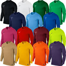 Nike Park Vi Long Sleeve Junior Football Shirt