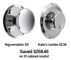 affordable kitchen knobs and back