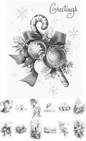 Dozens of coloring pages designed for adults. Adult Grayscale Coloring Book 24 Cards 4 5 X6 5 Christmas Gift Santa Flonz504 9464008715044 Ebay