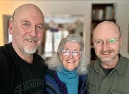 From Mary Loucks Who would have thought, all those years ago sitting baking  in the strawberry patches, that we'd have ended up