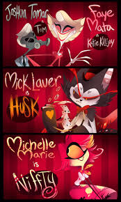 По американскому мультсериалу «hazbin hotel». Hazbin Hotel On Twitter Hazbin Cast Is Here I M So Happy To Share This Talented Team Can T Wait To Start This