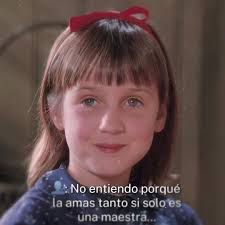 Dedicación especial para la maestra favorita