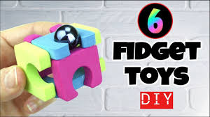 New 6 Easy Diy Fidget Toys How To Make Diy Toys For Kids At Home Str Diy Fidget Toys Diy Toys Diy Crafts For Kids Easy