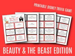 The questions are very simple and at the same time informative. Disney Trivia Beauty And The Beast Best Movies Right Now