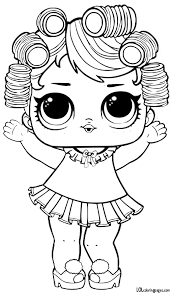 Free lol surprise doll coloring pages black and white printable. Coloring Pages Of Lol Surprise Dolls 80 Pieces Of Black And White Pictures