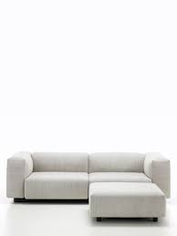 1200 x 600 x 500 mm sitzhöhe: Vitra Soft Modular Sofa Zweisitzer Mit Ottomane