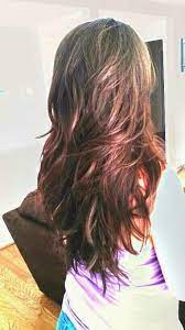 Potongan pendek dengan warna mencolok. 15 Model Rambut Layer Panjang Dan Pendek Potongan Rambut Panjang Ide Potongan Rambut Gaya Rambut Panjang