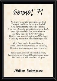 Sonnet 71 Poem By William Shakespeare Printable Poetry Wall Art Poems By William Shakespeare William Shakespeare Quotes Shakespeare Sonnets