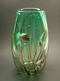 Massive Aquarium Vase By Alfredo Barbini Item 1183550 Detailed Views Vase Glass Art Art