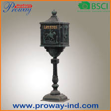 Parts on ebay for aluminum mail will be purchased by popular manufacturers such as a weather rustresistant powdercoated by themselves without damaging it is a tough choice to create your mail and savor about. Heavyduty Cast Aluminum Vintage Mailbox W Keys Locking Door Mail Flap China Mailboxes Letter Box Made In China Com