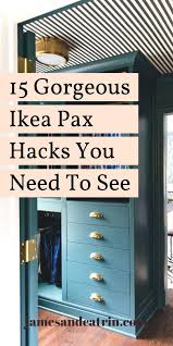 Pin On Hacks In 2020 Ikea Wardrobe Hack Ikea Pax Ikea Wardrobe