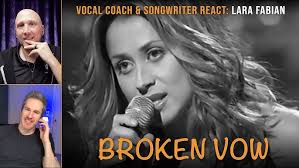 Vocal Coach REACTION & ANALYSIS 🎧 Lara Fabian 🎙️ Broken Vow (LIVE) 🎶